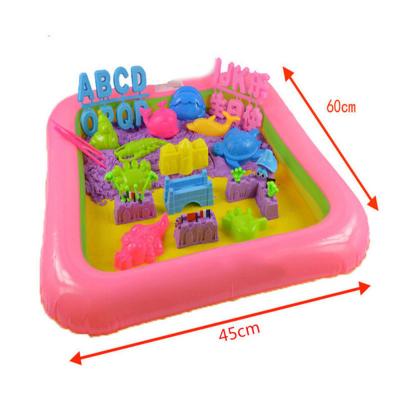 China Hot selling PVC multi-functional inflatable sand mold for children's clay toys for sale