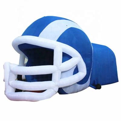 China Customized 210D nylon oxford fabric  inflatable helmet tent for sport games for sale