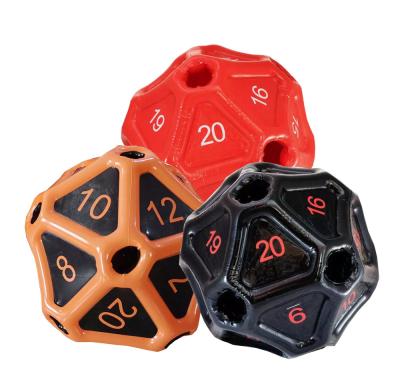 China Customized Quality Multicolor PVC Inflatable D20  Dice Game For Sales for sale