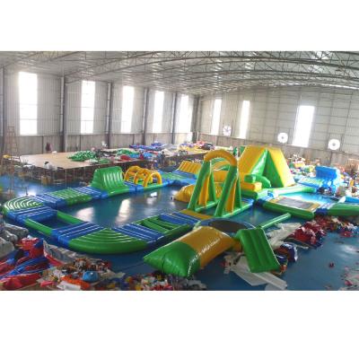 China Customized outdoor PVC Tarpaulin inflatable Water park games for sales for sale