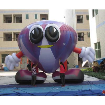 China Factory Custom Giant PVC Inflatable Helium Cartoon For Advertising Decorate for sale