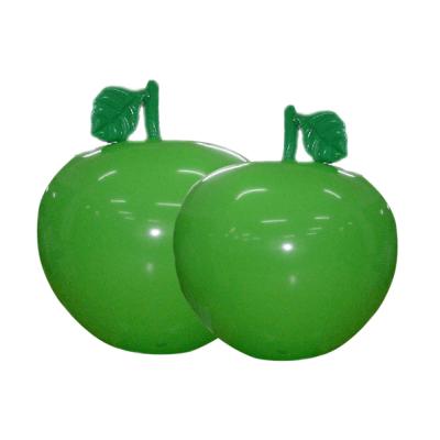 China Factory Customized Advertising Inflatables Giant Green Apples Fruits for sale