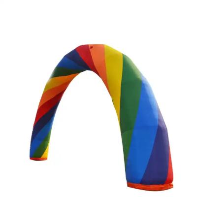 China Customized Popular Inflatable Rainbow Arches For Outdoor Advertising for sale