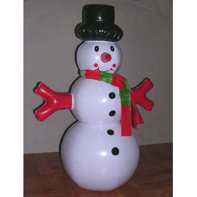 China Factory supply christmas inflatable snowman with LED light for sale for sale