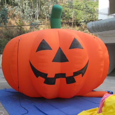 China Factory price wholesale Halloween inflatable decor giant pumpkin for Outdoor decoration for sale