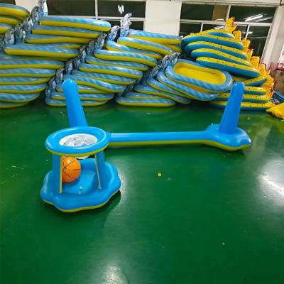 China Wholesale Quality PVC Inflatable Volleyball Basketball For Water Game for sale