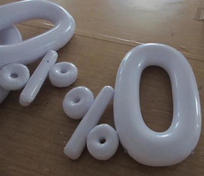 China Factory  Customize Cheap PVC Inflatable Numbers For Birthday Party Decoration for sale