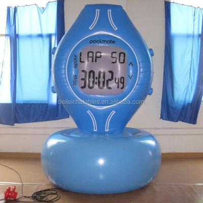 China Wholesale  Giant PVC Inflatable Watch Model For Advertising Promotion for sale