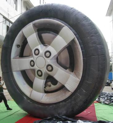 China Factory wholesale price  high quality giant inflatable tire model for advertising for sale