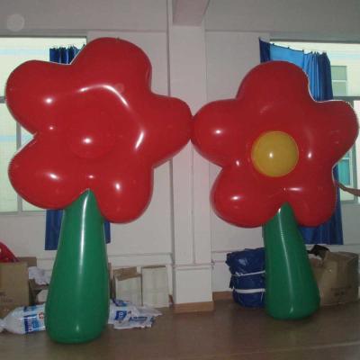 China New design 2.5m tall pvc inflatable sun flower model for advertising for sale