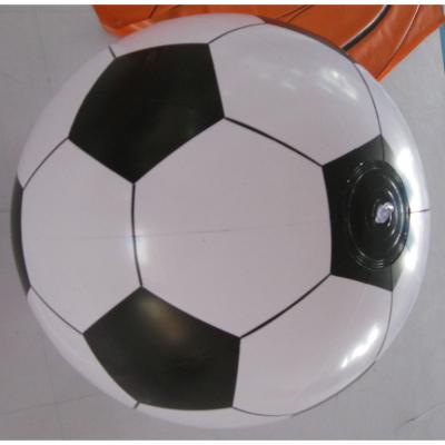 China China factory custom quality PVC inflatable football beach ball for sale