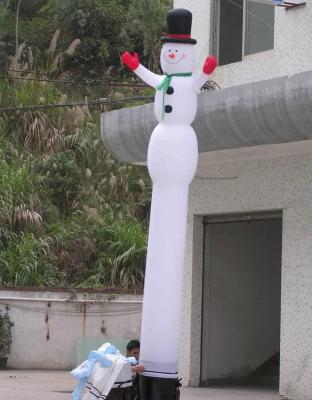 China Manufacturers customize outdoor advertising promotion inflatable snowman air dancer for sale