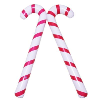 China Factory Wholesale PVC Inflatable Cane For Christmas Decorations for sale