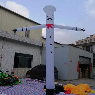 China Polyester Fabric Inflatable Sky Dancer Chef Tube Man Advertising Promotions Decoration for sale