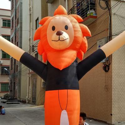 China factory price customized inflatable lion man sky dancer dancing man for sale