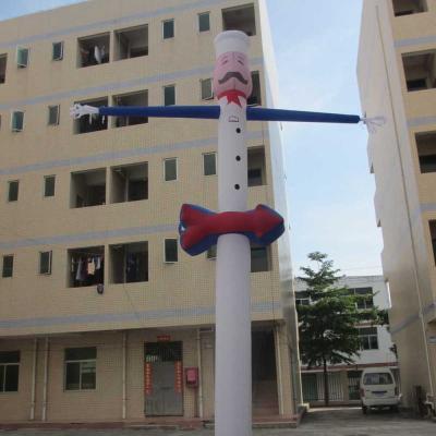 China polyester fabric inflatable sky dancer chef tube man with logo for outdoor advertising for sale