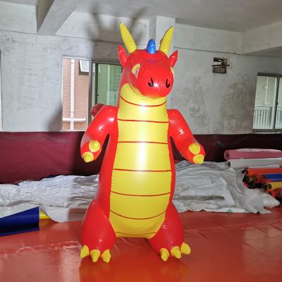 China Hot Selling Beile Inflatable Suit PVC Inflatable Dragon Suit For Adult for sale