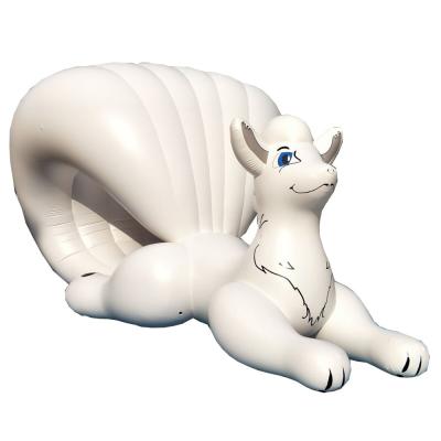 China Beile customize giant PVC inflatable fox inflatable animals for decor for sale