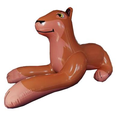 China Hot selling Beile PVC inflatable leopard customize inflatable ride on animals for sale