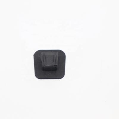 China Eco-firendly Black Square Plastic Shoe Buckle Shoe Lace Hook For Safety Shoes for sale