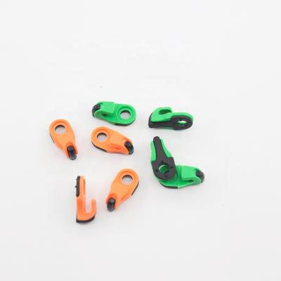 China Eco-firendly orange green plastic shoe buckle, shoe lace hook for shoes for sale