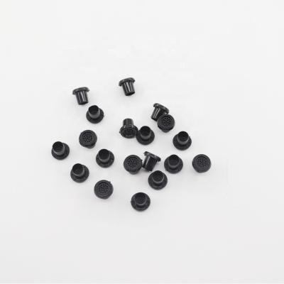 China Eco - Friendly Mesh Black Round Valve Plastic Shoe Eyelet Rivets For Clothes / Shoes for sale