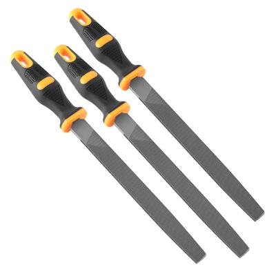 China Other 2022 FAIREST high carbon steel file set new T12 steel file set, ABS plastic+TPR rubber handle for sale