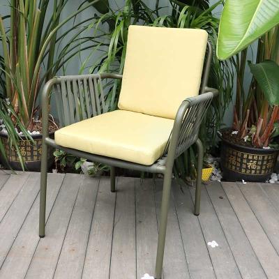 China Modern China Garden Chairs Rope Patio Table And Chairs Garden Chair Set Manufacturer for sale