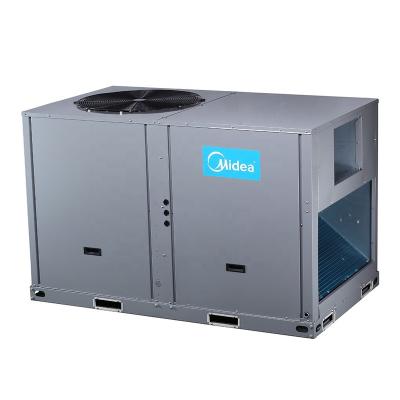 China Hotels 4-30 Ton Packed Rooftop Air Handling Unit For Industrial Workshop And Office for sale