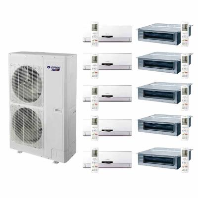 China Slim Compact Size Wall Mounted Hotels 8-12HP Gree GMV Central VRF Split Air Conditioner for sale