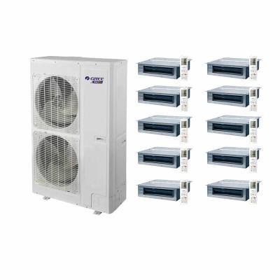 China Hotels 22-33kW Competitive Price GREE Variable Refrigerant Flow Slot Air Conditioner for sale