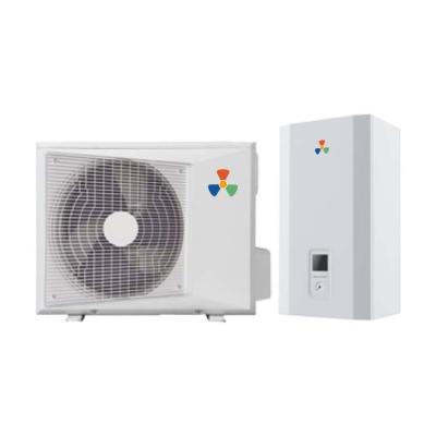 China Split Type Low Temperature Air Source Heat Pump Household 60 DegC Water Heater For Home for sale