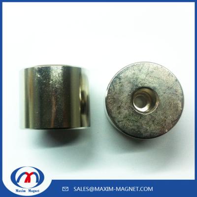 China Neodymium magnets with holes for sale