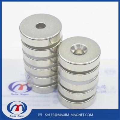 China Super Strong N52 Neodymium Magnet Nickel-coating Disc Neodymium Magnet Manufacturer for sale