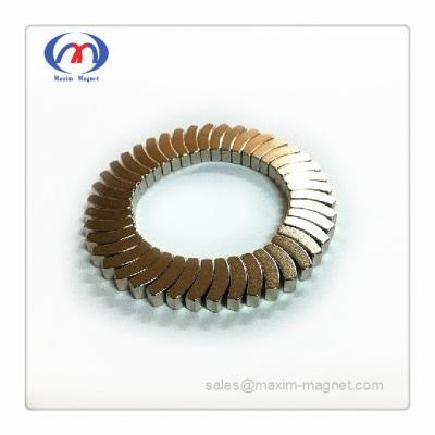 China PM Electric DC motor magnet for sale