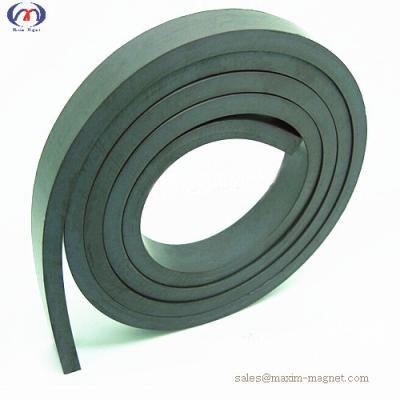 China Anisotropic Rubber magnet strip for elevator car leveling for sale