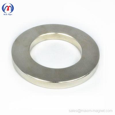 China Neodymium ring magnet with nickel Coating for sale