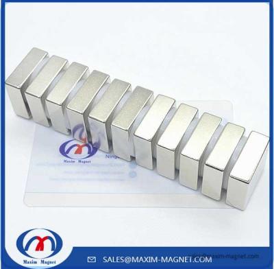 China Large Block neodymium magnets by MaximMAGNET for sale