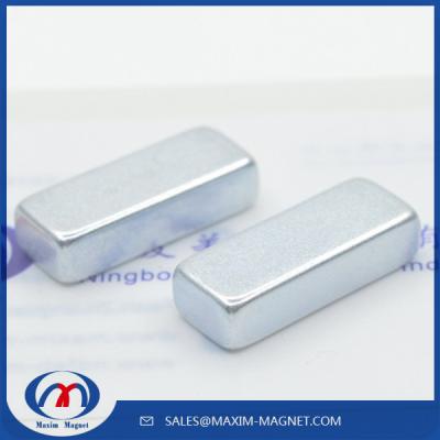 China Neodymium long block magnets for sale