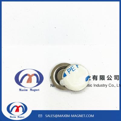 China Round Magnetic Badge Holders for sale