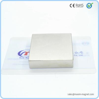 China Block shape neodymium magnet for sale