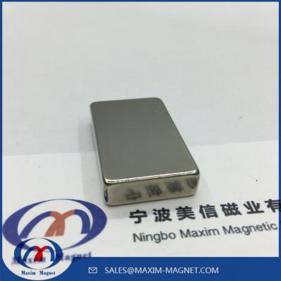 China Block shape neodymium magnet for sale