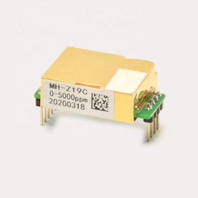 China MH-Z19C Carbon Dioxide Sensor MH-Z19C Gas Sensor Digital UART PWM Output CO2 Pin Version MH-Z19C for sale