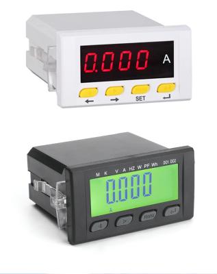 China High Precision Electric Ammeter DC LCD Display Instruments LCD Digital Ammeter for sale