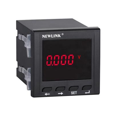 China Digital Single Phase DC Voltmeter High Accuracy Ammeter Voltmeter Multimeter NLK90012KI for sale