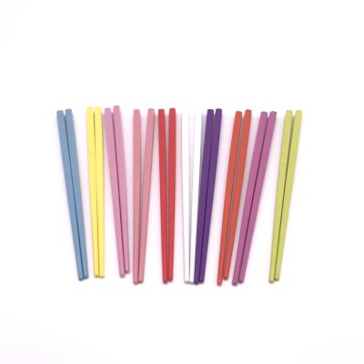 China Healthy and Safe Melamine Viable Colored Bamboo Plastic Wand for sale