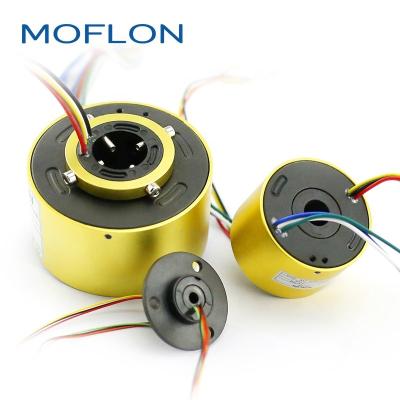 China Precious Metal MT100185-P1210 Big Through Bored Slip Rings ID 100mm OD 185mm Slip Ring for sale