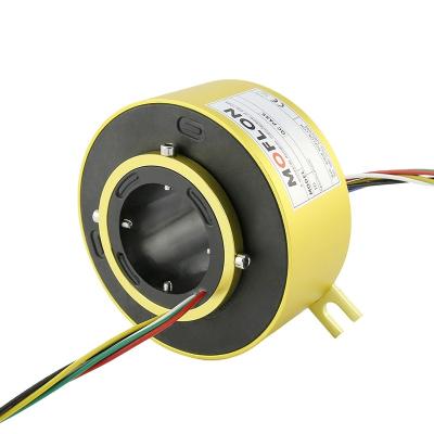 China MT50119 Aluminum Alloy Through Hole Porcelain Slip Ring Electrical Hole 50.8mm OD22mm for sale