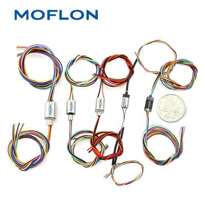 China MMC182-S06 slip rings OD 12.5mm, length 18.2mm, 2~6 rings appy for CCTV ptz camera MMC182 for sale