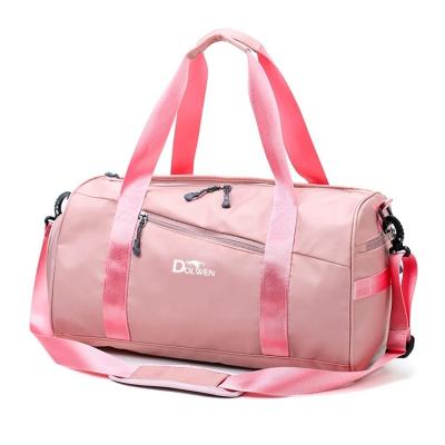 China Customizable Waterproof Customizable Handbags Waterproof Yoga Travel Light Large Capacity Logo Fitness Luggage Swimming Sports Travel Bag for sale